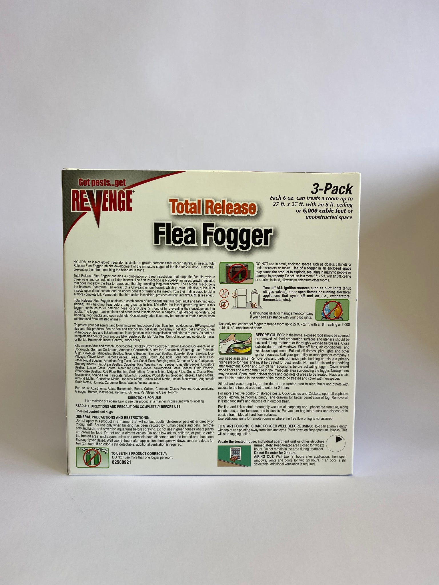 Flea Fogger 3 Pack