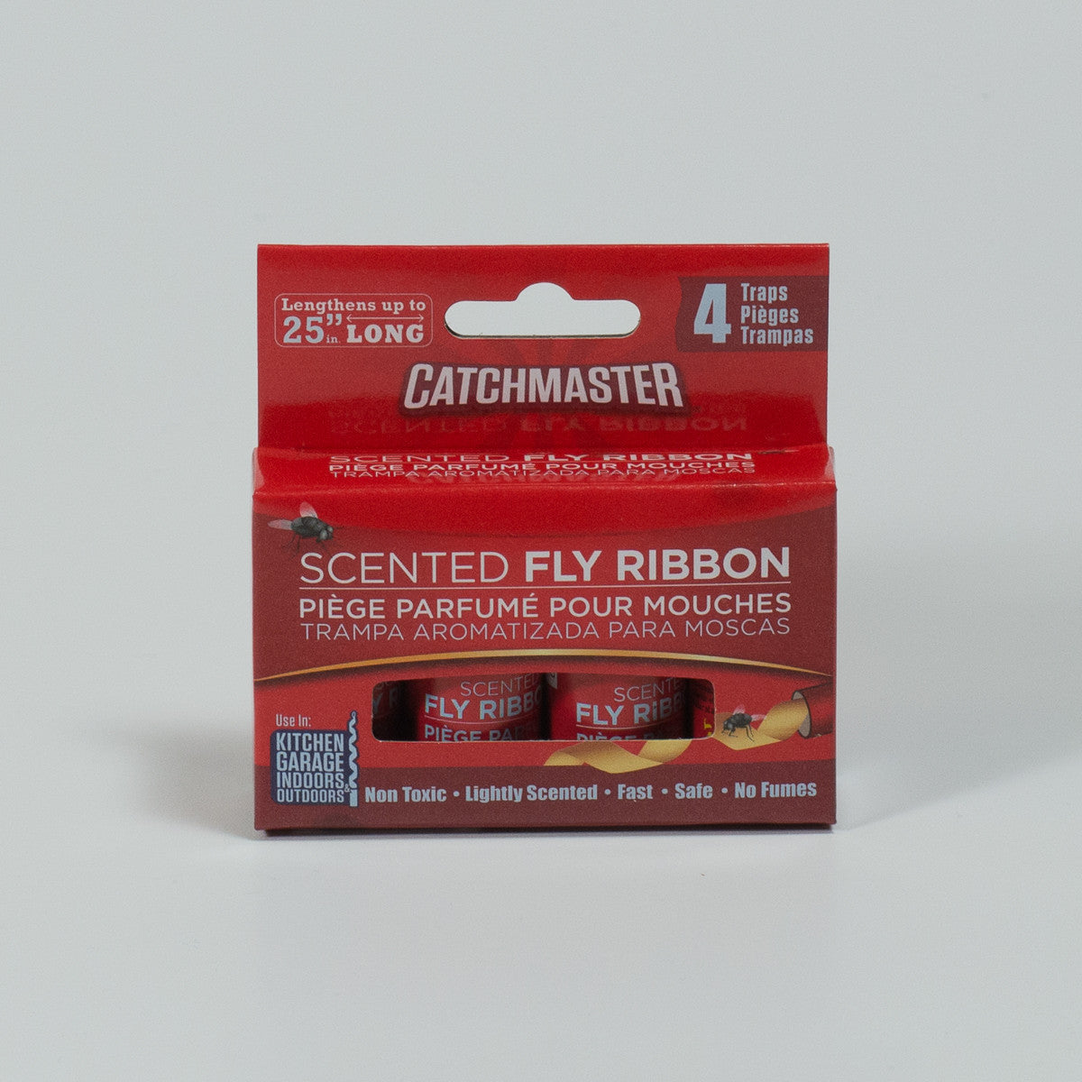 Scented Fly Ribbon - 4 Pack