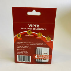 Viper Insecticide Concentrate - Four 1 ounce vials