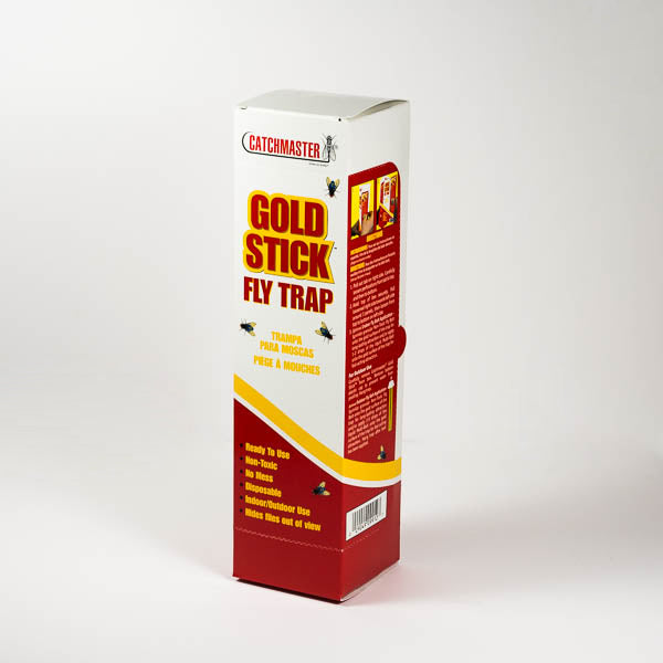 Small Gold Stick Fly Trap by Catchmaster