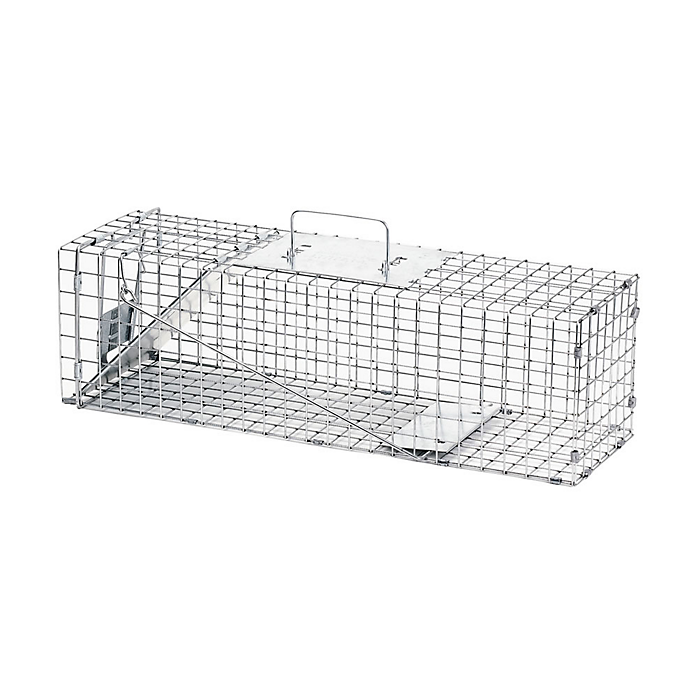 Humane Live Animal Trap Control Steel Cage for Rat Raccoon Skunk